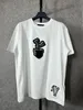 Men's Plus Tees & Polos Round neck embroidered and printed polar style summer wear with street pure cotton t shirts 3225d