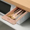 Hooks Under The Table Drawer Type Finishing Box Office Desktop Hidden Storage Paste Bottom Sundry Student Stationery