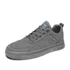 HBP Non-Brand New Fashion Style Wholesale Casual Grey and Black Sneakers Sports Fitness Walking Shoes