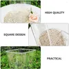 Vases Office Decor Acrylic Flower Arrangement Bucket Container Transparent Vase Decorative Centerpiece Simply