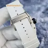RM – montre-bracelet avec calendrier RM023, cadran creux, matériau platine 18K, automatique et mécanique, Type baril