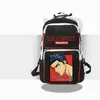 Mitsui hisashi plecak koszykówka Mitchi Daypack Sportsman School Bag Cartoon Print Rucksack Casual School Torebag White Black Day Pack