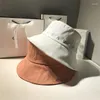 Berets mclaosi japońskie kubełko kapelusz kobiety letnia podróż na świeżym powietrzu łowiąca słoneczne kapelusze bawełny haft panama fisherman basen czapki