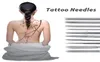 100pcs jednorazowe sterylne igły tatuażu asortyzowane rozmiary mieszane wykonane przez 316 stali nierdzewnej do tatuażu Zestawy do pistoletu Grip Tattoo 4413394