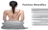 100 pièces d'aiguilles de tatouage stériles jetables, tailles mixtes assorties, fabriquées en acier inoxydable 316 pour kits de pistolets de tatouage, fournitures de tatouage à poignée 4413394