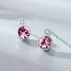 Les boucles d'oreilles en cristal et les bijoux pour femmes sont très vendus.Accessoires d'Oreilles Tendance Cœur Océan Argenté