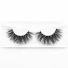 Mink Lashes 3D Eyelashes Fluffy Round False Thick Long Wispy Fake Makeup Extension 240311