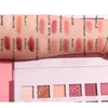 Ögon Shadow 18 Colors Desert Rose Eye Shadow Pearlescent Matte Glitter Eyeshadow Palette Long Lasting Make Up Eyeshadow Beauty Eye Palletel2403