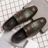 HBP Non-Brand Herren-Freizeitschuhe, modisches Design, Größe 46, 47, 48, elegante Lederschuhe, Good Luck Herren-Penny-Loafer