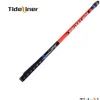 Boot Angelruten 4 2M FL Fuji Teile Surf Rod Carbon Fiber Spinning Casting Pole 3 Abschnitte Köder Gewicht 100-250G205V Drop Lieferung SPO Ot8Ul