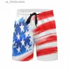 Pantalones cortos para hombres Bandera nacional de Panamá Pantalones cortos gráficos Pantalones Pop Impresión 3D Hip Hop y2k Pantalones cortos de verano Traje de baño Hawaii Cool Surf Swim Trunks Y240320