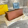 Sunshine brązowa czarna skóra Tote damska luksusowa designerska torebka damska torba na ramię crossbody fashion torebka