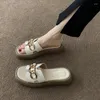 Slippers All-Match Match Fashion Sandals سميكة الصندل الصيفية الصيفية غير الرسمية الأحذية الشاطئية فارغة 2024