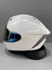 Capacetes de motocicleta Full Face Capacete X-15 X-SPR Pro Branco Brilhante Equitação Motocross Racing Motobike Casco de Motocicleta