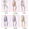 Women's Tracksuits Set Women Sports Leggings High Waist Women Pants Long Sleeve Seamless Tights Workout Squat Proof Sportswear 24318