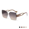 2024 Marke CIJCCI Design Sonnenbrillen Großhandel außerhalb Strand Sonnenbrille Frauen Männer Designer Lesesonnenbrille Metall Übergroße Sonnenbrille Vintage weiblich UV400 G18