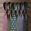 Дизайнерский галстук в американском стиле, имитация античного шелка с цветочным принтом, ширина 9 см, унисекс, Street {категория}