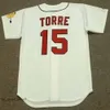 Milwaukee Vintage Baseball Jersey 21 Warren Spahn 8 Bob Uecker 15 Joe Torre 1960 -tal 20 Gus Bell 33 Lew Burdette 41 Eddie Mathews 44 Hank Aaron 963