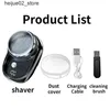 Electric Shavers Electric Mini Razor USB Laddning Razor Waterproof Mens and Womens Travel Portable Razor New Upgrade 2024 Shiny Model Q240318