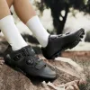 Ботинки велосипедные туфли Ультрасорые MTB Cycling Shoes Men Road Bike Speed Speed Sceencers Женщины плоские буфты Spd Mountain Cycling Sneaker Sneaker