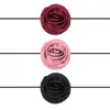 Choker Fashionable Flower Pendant Necklace Charm Stylish Adjustable Accessory For Fashion Enthusiasts