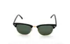 High Quality Mens Womens Semi Rimless Sunglasses Sun Glasses Glass Lenses 51MM1139783