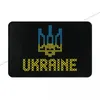 Mattor kök non-halk matta ukraina nationella färger flagga med sovrumsmatta ingångsdörrdörrat golvdekoration matta