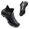 Cykelskor Mtb Cleats Men Carbon Speed ​​Bike Women Mountain Racing Flat SPD Road Footwear Outdoor