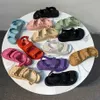 СКИДКА 56% Спортивная обувь 2024 Xiaoxiangfeng ярких цветов, одна линия, новые летние римские женские сандалии на плоской подошве с липучками и буквами