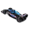 Bburago 1 43 Alpine Team A523 #10 Pierre Gasly #31 Esteban Ocon Legering Auto Gegoten Model Speelgoed Collectible concurrentie 240228