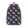 Storage Bags West Highland Terrier Westie Backpack For Preschool Kindergarten School Student Dog Bookbag Boy Girl Kids Daypack Durable