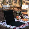 Mat Ultralight Outdoor opvouwbare strandstoel Camping lichtgewicht enkele stoel Camping draagbare vrijetijdsstoel ravel allinone rugleuning