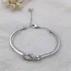 Fashion Bracelet Pendant Moment Ladies Diamond Alloy Bracelet New Jewelry Anna Jewelry