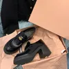 Scarpe eleganti Mocassini alla moda Piattaforma casual Oxford in pelle da donna Autunno Calzature femminili Décolleté Zapatillas Mujer