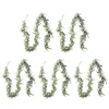 Party Decoration 5 Packs 30Ft Artificial Eucalyptus Garlands Fake Greenery Vines Faux Hanging Plants For Wedding Table Backdrop Arch