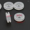 Backs Earrings 10Pcs/set Clear Anti-Pain Rubber Clip On Earring Super Soft Silicone Cushion Pads Piercing Disc