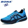 Bona sneakers män skor sport mesh tränare lätta korgar femme springa utomhus atletisk 240306