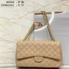 Borsa di marca superiore 2024 Borsa di moda Borsa di marca personalizzata Tote Donna Catena d'oro Borsa a tracolla in pelle verniciata Bovino Frizione famosa CC8800 # Cpvg