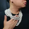 Insamling av must-ha-modeelement för trendiga människor isade ut med Moissanite kubansk halsband unik DIGN 1 Köp
