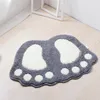 Tapis de bain tapis de pieds de bande dessinée tapis de salle de bain en microfibre floqué de haute qualité tapis de pied absorbant l'eau antidérapant à séchage rapide