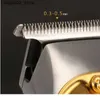 شركات كهربائية Kemei 1973 All-Metal Professional Tripermer for Barber Reclable Men Men Electric Bear Bear Clipper Machine 0mm Blade Q240318