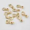 &equipments APDGG 10 Pcs Labster Copper Question mark Yellow Gold Plated Clasps For Pearl Bracelets Necklaces Making DIY Craft Accessories