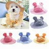 Abbigliamento per cani retrò per animali domestici Accessori per gatti a pezzi per gatti per gatto da sole cappello protettivo sunhat