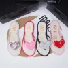 Sandals 2023 Nelissa Summer Women's Love Shape Beach Shoes Adult Girls Jelly Sandals Ladies Flipflops Fragrant Sandals Slippers Female