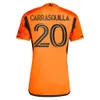 Houston Dynamo Soccer 20 Maillot Adalberto Carrasquilla 24/25 FC 8 Amine Bassi 17 Gabriel Segal 7 Nelson Quinones 16 Hector Herrera Ibrahim Aliyu Kits de maillots de football