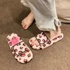 Slippers Indoor Flat Open Toe Shoes For Women 2024 Multi Color Summer Slides Sandals Cute Kawaii Woman On Offer Pvc Footwear W I