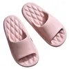 Sapatos casuais chinelos de banheiro cor sólida plataforma grossa antiderrapante verão nuvem slides eva indoor casa sandálias para 4 temporada