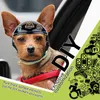 ATUBAN Casque et Lunettes de Soleil pour Chiens Protection UV Lunettes de Chien Chapeau de Sport pour Lunettes de Chien de Compagnie Chapeau de sécurité Rigide pour Moto 240305