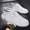 HBP Non-Brand Großhandel Herrenmode Schnür-Freizeitschuhe Sneaker Schnürschuhe Tennis Einfarbige klassische Modeflache Boardschuhe