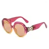 Солнцезащитные очки модный бренд негабаритных дизайнерских женщин ретро тренд антибликовые очки для вождения мужские UV400
